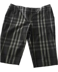 Burberry Short Trousers - Black