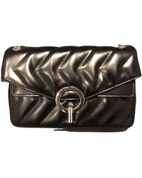 Sandro Yza Leder Handtaschen - Schwarz