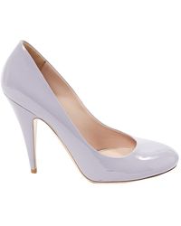 Miu Miu Lackleder Pumps - Lila