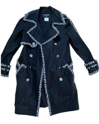 Chanel Impermeabile in Cotone Nero