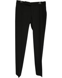 Maje Black Wool Trousers