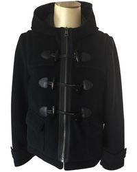 Burberry Wool Dufflecoat - Black