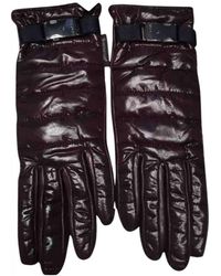 Moncler Gants en cuir - Multicolore