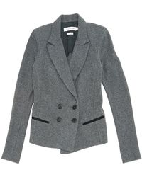 Étoile Isabel Marant Chaqueta en lana gris \N