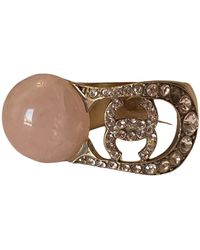 Chanel Anillo CC - Metálico