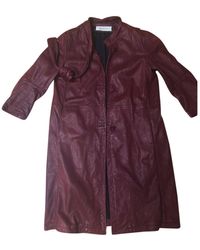 Marni Leder Mäntel - Lila