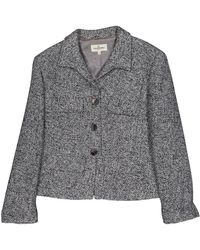 Valentino \n Grey Viscose Jacket - Gray