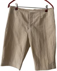 Marni Shorts Baumwolle Beige - Natur