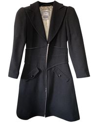 Chanel Cappotto in Lana - Nero
