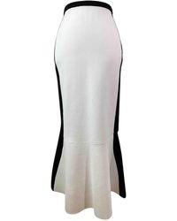 Diane von Furstenberg Wolle Maxi rock - Mehrfarbig