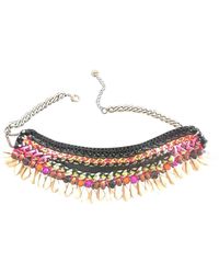 Maje Multicolour Metal Necklaces