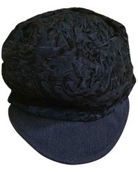 Marni Berretto in Astracan - Nero
