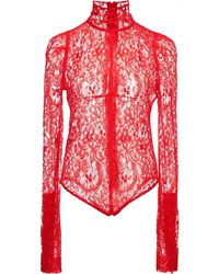 givenchy jumpsuit red