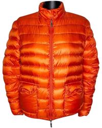 Moncler Mantel en Polyester Orange
