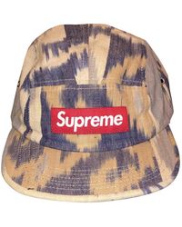 Supreme Sombrero. Gorros en algodón beige - Neutro