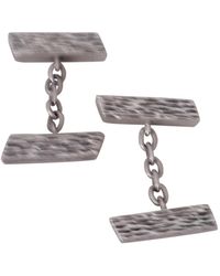 Hermès Gemelli in argento argentato - Grigio