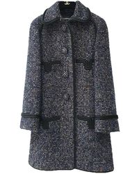 Chanel Abrigo de Cachemira - Gris