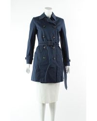 Max Mara Trench Coat - Blue