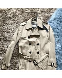 Sandro Abrigo en algodón beige Fall Winter 2018 - Neutro