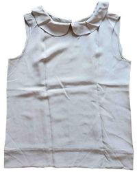 Marni Camiseta sin mangas de Seda - Multicolor