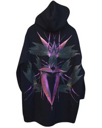 Givenchy Pull.Gilets \N en Coton Noir - Bleu