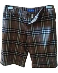 Burberry Wool Bermuda - Multicolour