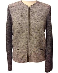 Sandro Pullover Baumwolle Grau