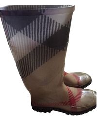 Burberry Multicolor Rubber Boots