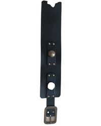 Diane von Furstenberg Leder Gürtel - Schwarz