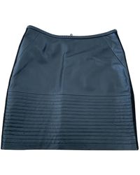 Sandro Leder Mini rock - Schwarz