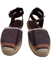 Burberry Cloth Espadrilles - Multicolour
