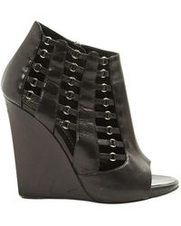 Giuseppe Zanotti Escarpins \N en Cuir Noir