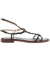 Valentino Sandali in pelle nero \N