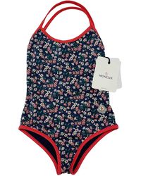 Moncler Bain en Synthétique Bleu