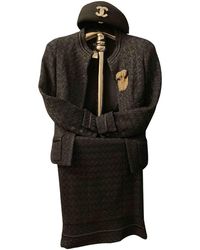 Chanel Seide Blazer - Schwarz