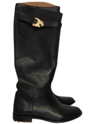 Valentino \n Black Leather Boots