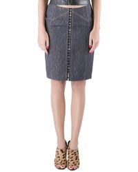 Versace Seide Röcke - Blau