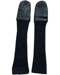 Marni Guantes largos de Lana - Gris