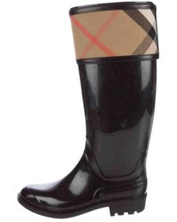 burberry women's rain boots sale