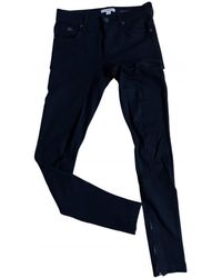 Burberry Black Cotton Trousers