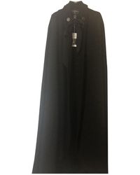 Chanel Capa de Lana - Negro