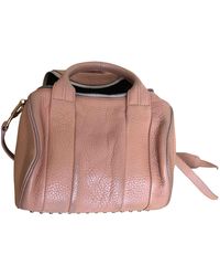 Alexander Wang Rocco Leder Cross body tashe - Natur