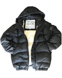 Chanel Giacca in pelle nero