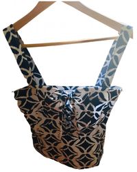 Diane von Furstenberg Spaghettiträgertop - Blau