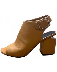 Alexander Wang Leder Sandalen - Mehrfarbig