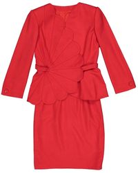 Valentino \n Red Wool Jacket