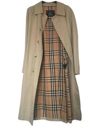 Burberry Trench Coat - Natural
