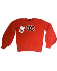Chanel Kaschmir Sweatshirt - Rot