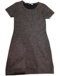 Sandro Mit pailletten Mini kleid - Mettallic