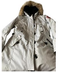 Canada Goose Kensington Grey Synthetic Coats - Gray
